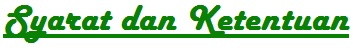 Syarat dan Ketentuan